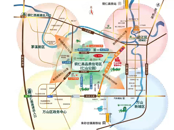 仁山公园（凤茗台）楼盘区位规划