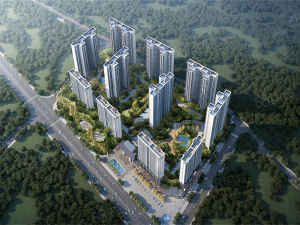 万兴 · 梧桐郡楼盘建筑物外景