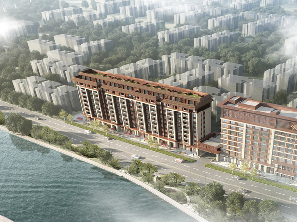 九寨·扶州苑楼盘建筑物外景