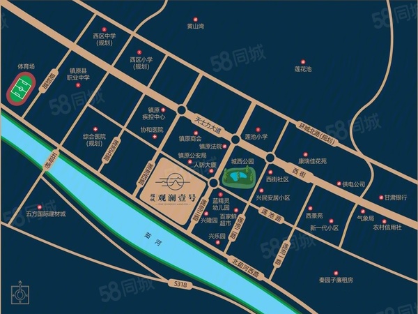 福城·观澜壹号楼盘区位规划