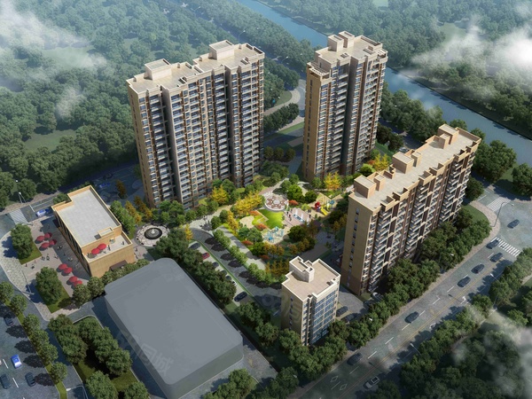 华谊禄丰苑楼盘建筑物外景