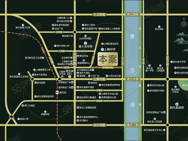 花城家园楼盘区位规划