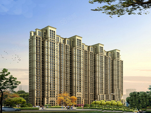 航天双城楼盘建筑物外景