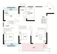 建投漆园悦府户型图