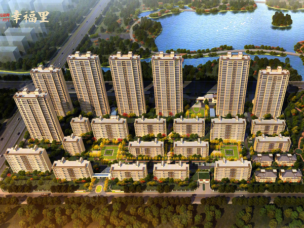 海亮时代幸福里楼盘建筑物外景