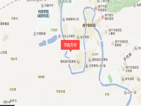 学府方华楼盘区位规划