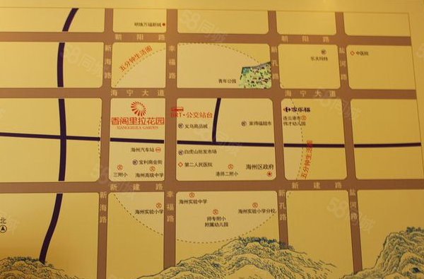 香阁里拉花园楼盘区位规划