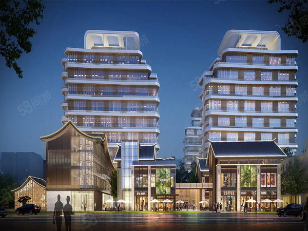 丽江东亚国睿华庭楼盘建筑物外景
