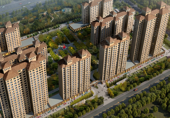 青湖御园·青湖绿岛楼盘建筑物外景
