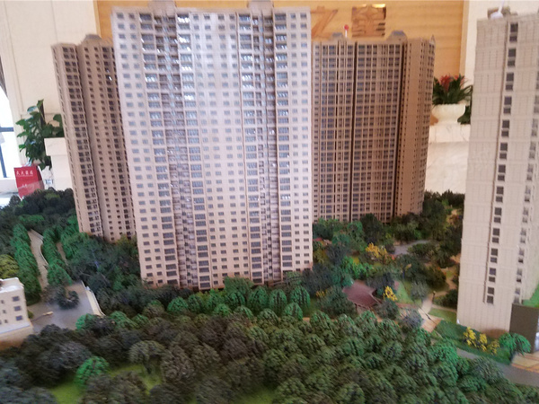 隆成城市之星规划沙盘