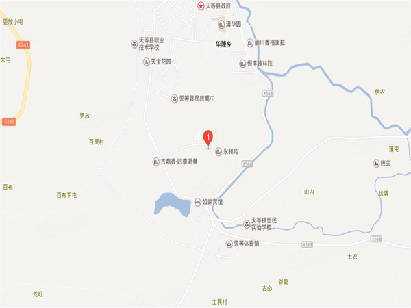 万景山水城楼盘区位规划