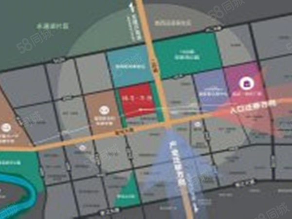瑞尊华府楼盘区位规划