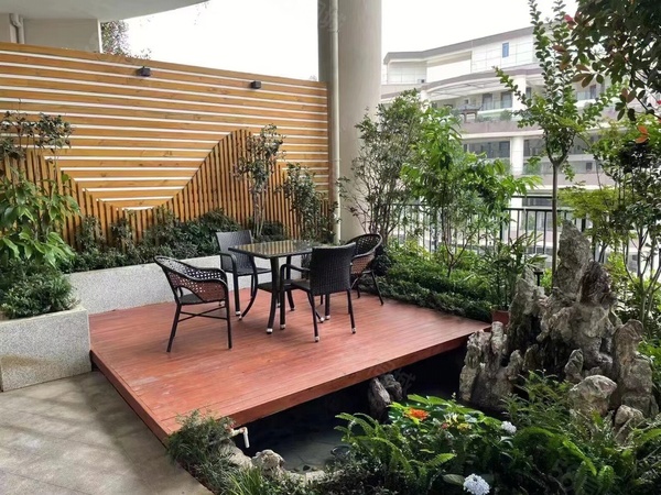 花城家园楼盘现场环境