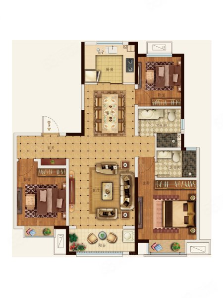 鑫苑御泉湾户型图