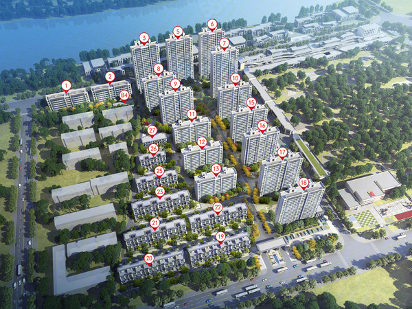 北海原著楼盘建筑物外景