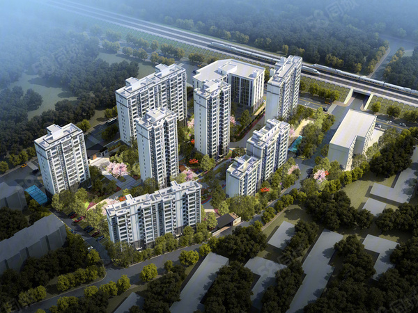 中锦领寓楼盘建筑物外景
