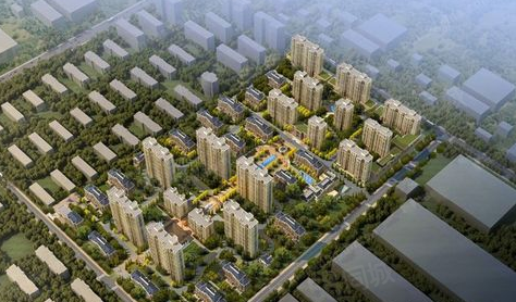 永顺东方塞纳楼盘建筑物外景