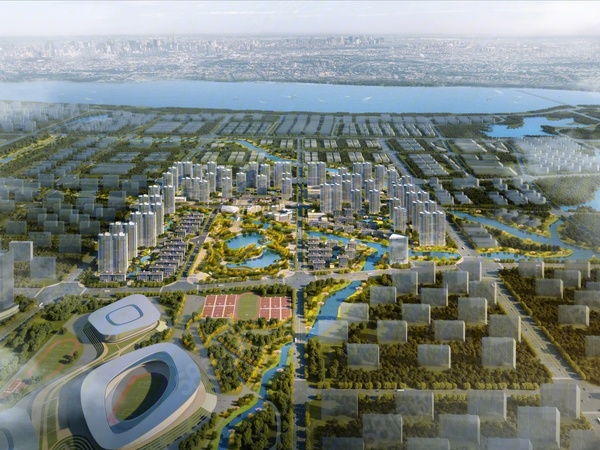 中核城城市之光楼盘建筑物外景