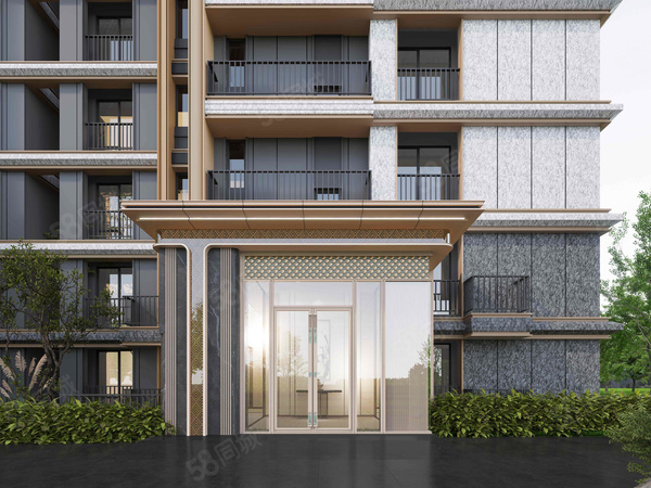 中國鐵建·花語璟云樓盤建筑物外景