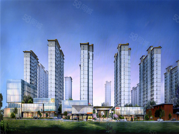 方正御景苑楼盘建筑物外景