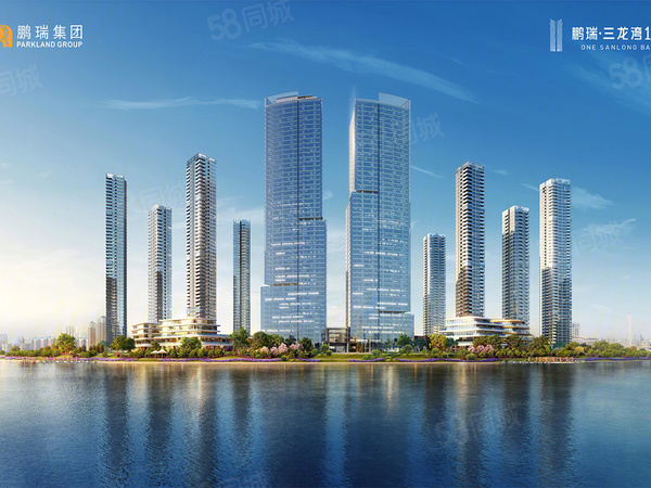 鹏瑞三龙湾1号楼盘建筑物外景