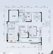 滁州山河悦户型图