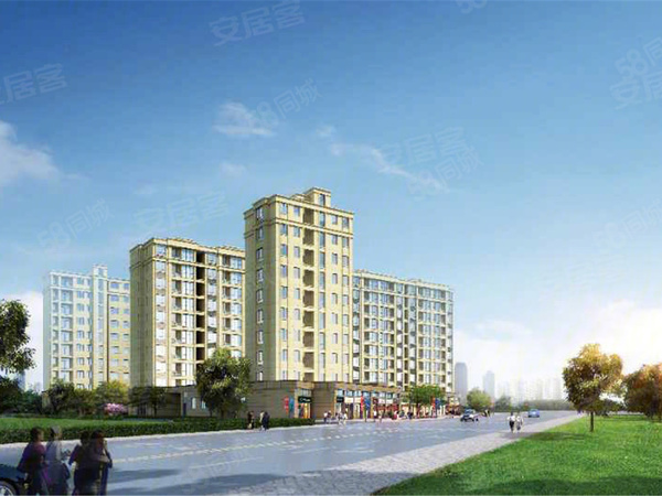 汇金时代广场楼盘建筑物外景
