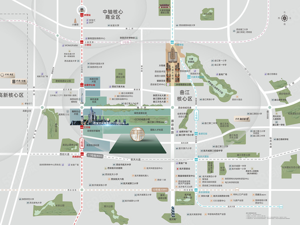 保利·天珺,西安保利·天珺房价,,保利·天珺物业、户型图、周边配套和交通详情_西安58爱房