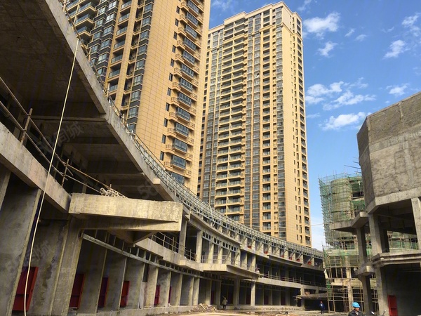 中兆百汇楼盘现场环境