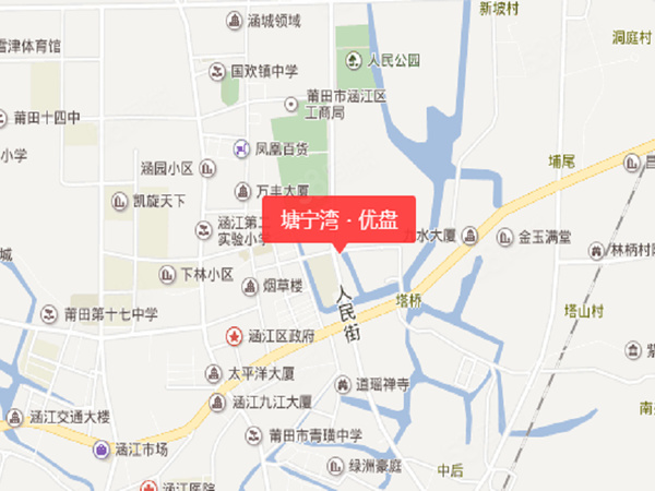 塘宁湾优盘楼盘区位规划