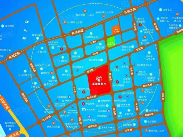 圣佳新都市楼盘区位规划