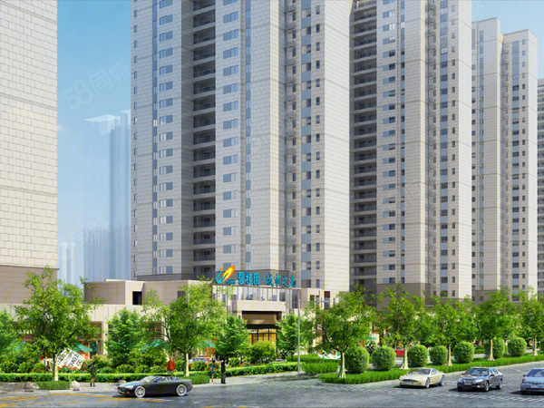 碧桂园城市之光楼盘建筑物外景