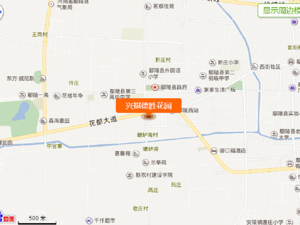 兴祺德胜花园楼盘区位规划