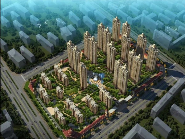 中汇城·金域名都楼盘建筑物外景