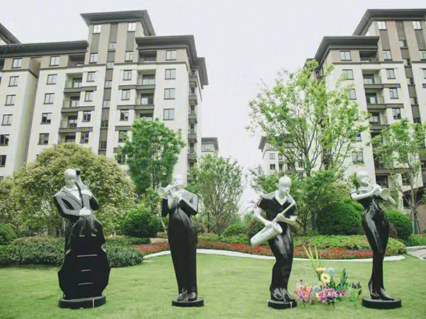 沈丘建业君邻府楼盘现场环境