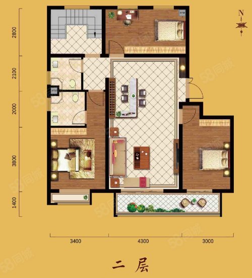旭坤澜山悦府户型图