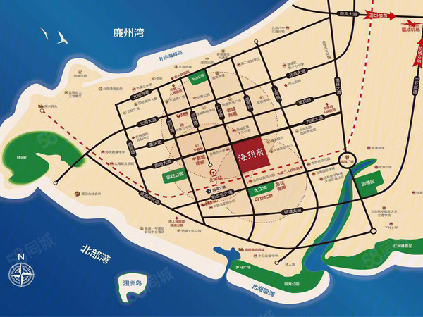 东投海玥府楼盘区位规划