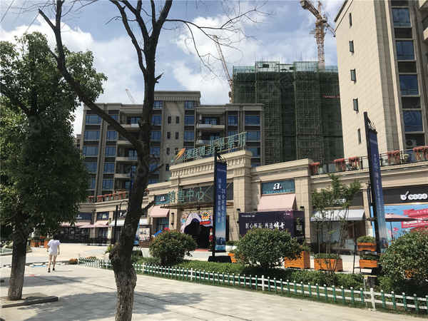 团风碧桂园翡翠华府楼盘现场环境