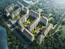 新都区保利公园炎华置信花间君邸楼盘新房真实图片