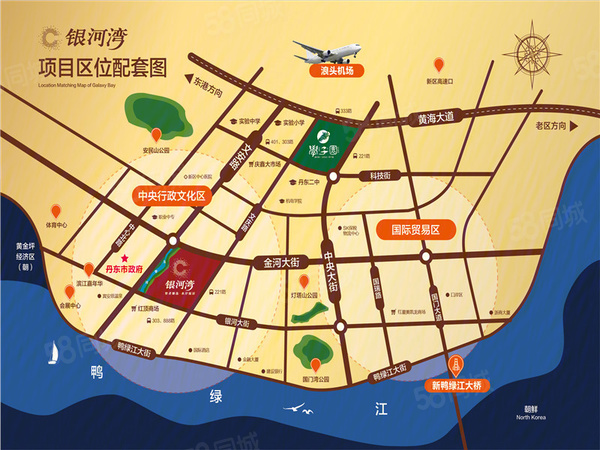银河湾楼盘区位规划