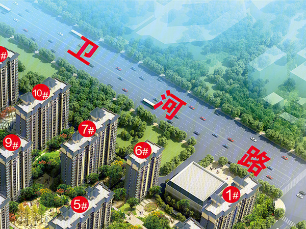龙门云溪学府规划沙盘