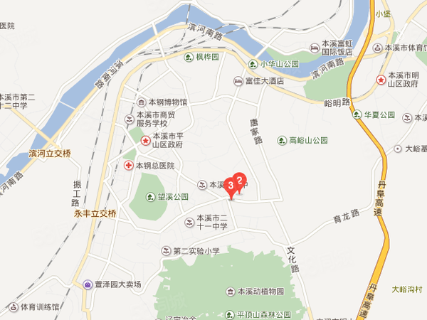 实华·新兴佳园楼盘区位规划