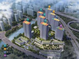 海曙区望春街道荣安·新月河滨楼盘新房真实图片