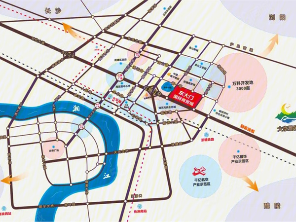 东大门农副产品大世界楼盘建筑物外景