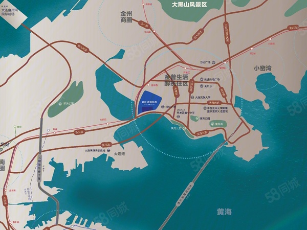 融创海逸长洲楼盘区位规划
