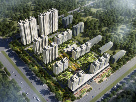 桓台县桓台大道新城誉府楼盘新房真实图片