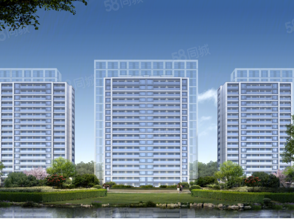 绿城柳岸晓风楼盘建筑物外景