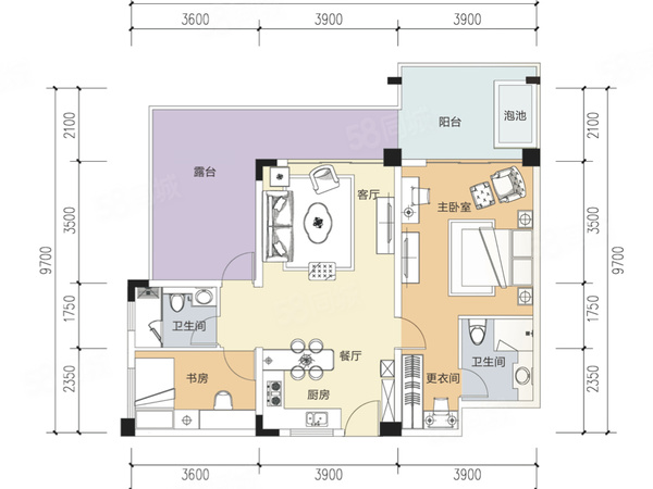 鹤鸣山康养度假区全景图