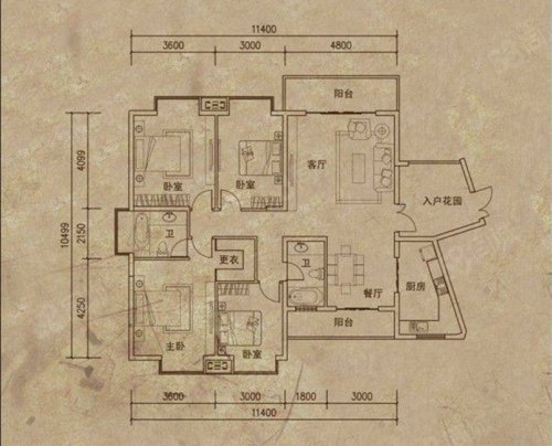 盛世豪庭户型图