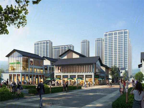 玫瑰苑楼盘建筑物外景